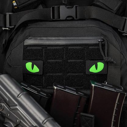 Patch Tiger Eyes Laser Cut (PAIR)