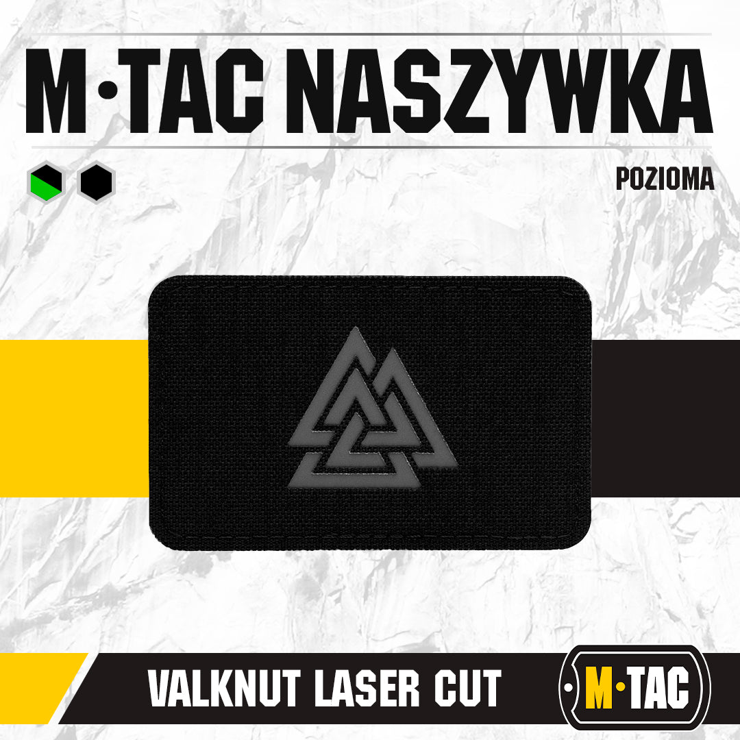Patch Valknut horizontal Laser Cut