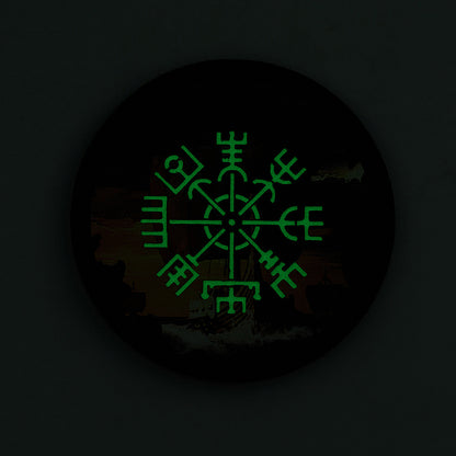 Patch Vegvisir/Drakkar Round (80mm)