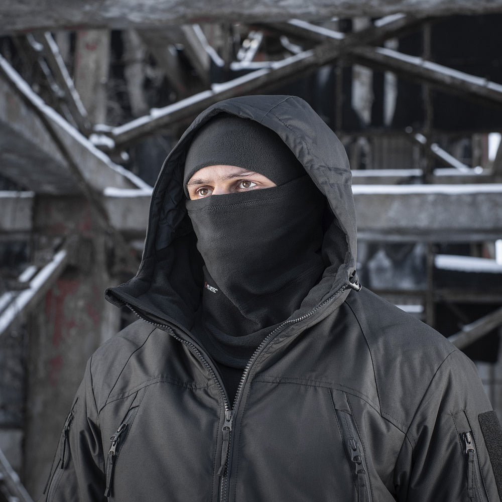 Anatomic Tube Scarf With a Drawstring Polartec