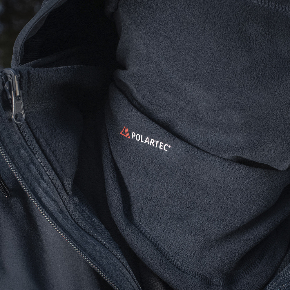 Anatomic Tube Scarf With a Drawstring Polartec