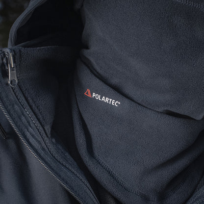 Anatomic Tube Scarf With a Drawstring Polartec