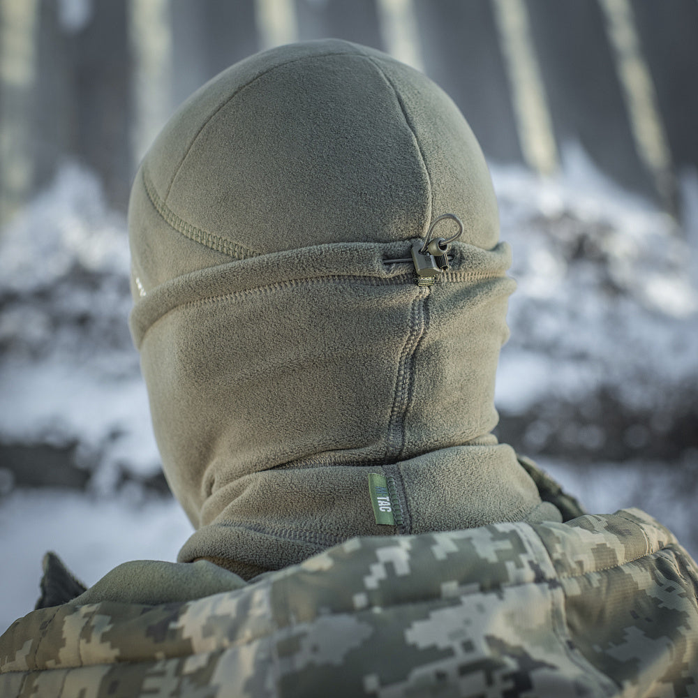 Anatomic Tube Scarf With a Drawstring Polartec