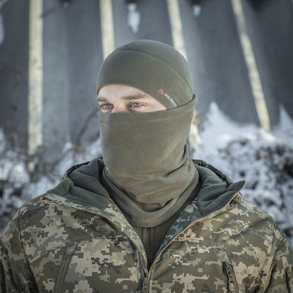 Anatomic Tube Scarf With a Drawstring Polartec