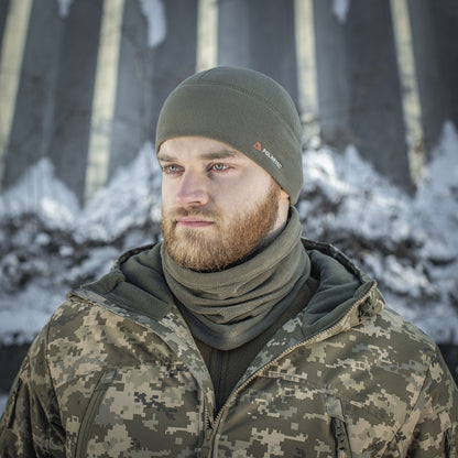Anatomic Tube Scarf With a Drawstring Polartec