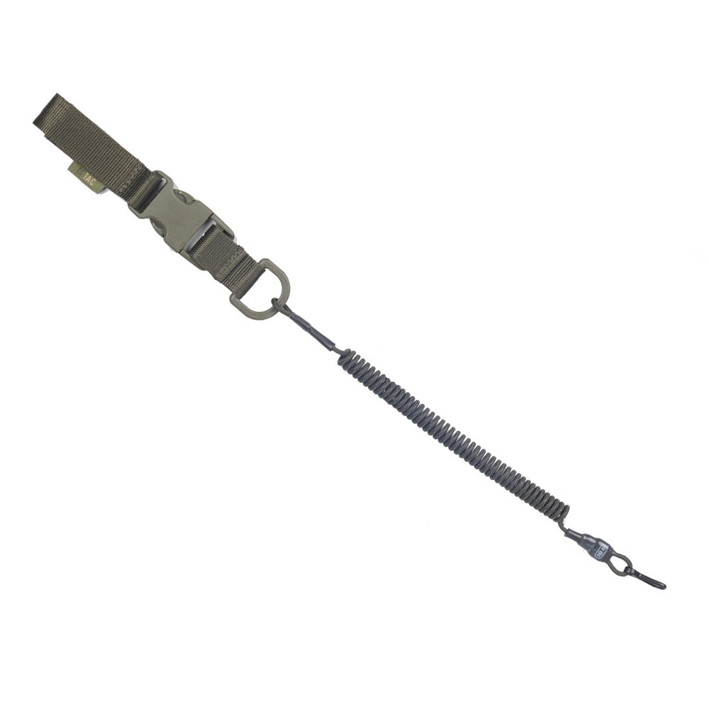Safety Cord Lite for carbine with D-ring and fastex