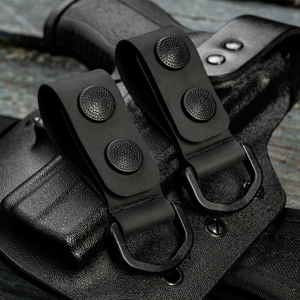 M-Tac Set of 2 - Duty Belt Keppers - Tactical Police Law Enforcement for 2 inch Belt