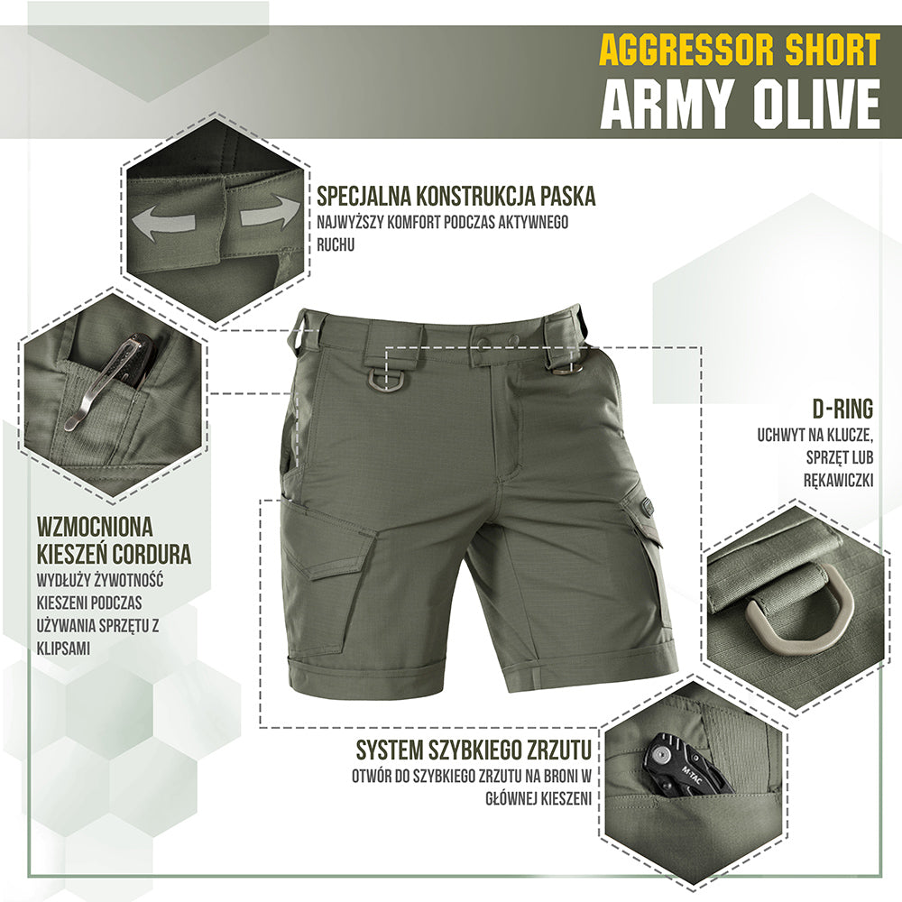 M-Tac shorts Aggressor Short