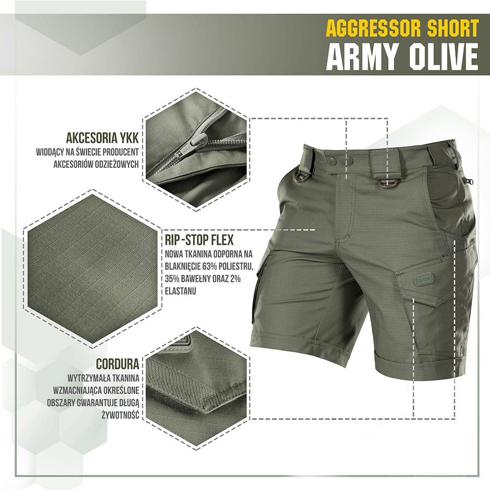 M-Tac shorts Aggressor Short