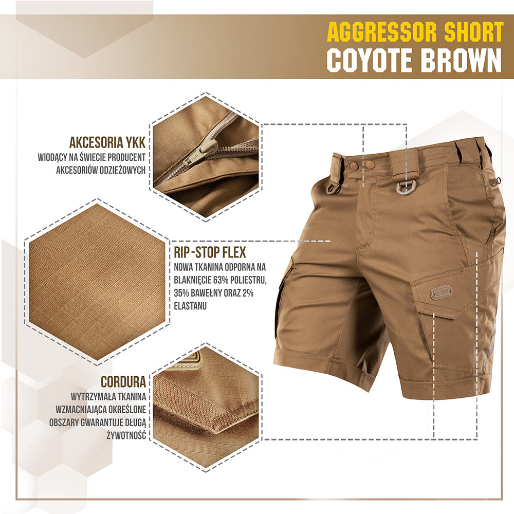 M-Tac shorts Aggressor Short