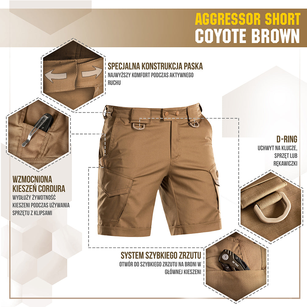 M-Tac shorts Aggressor Short