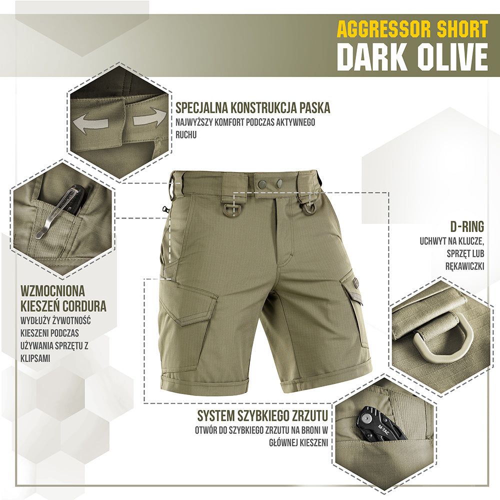 M-Tac shorts Aggressor Short