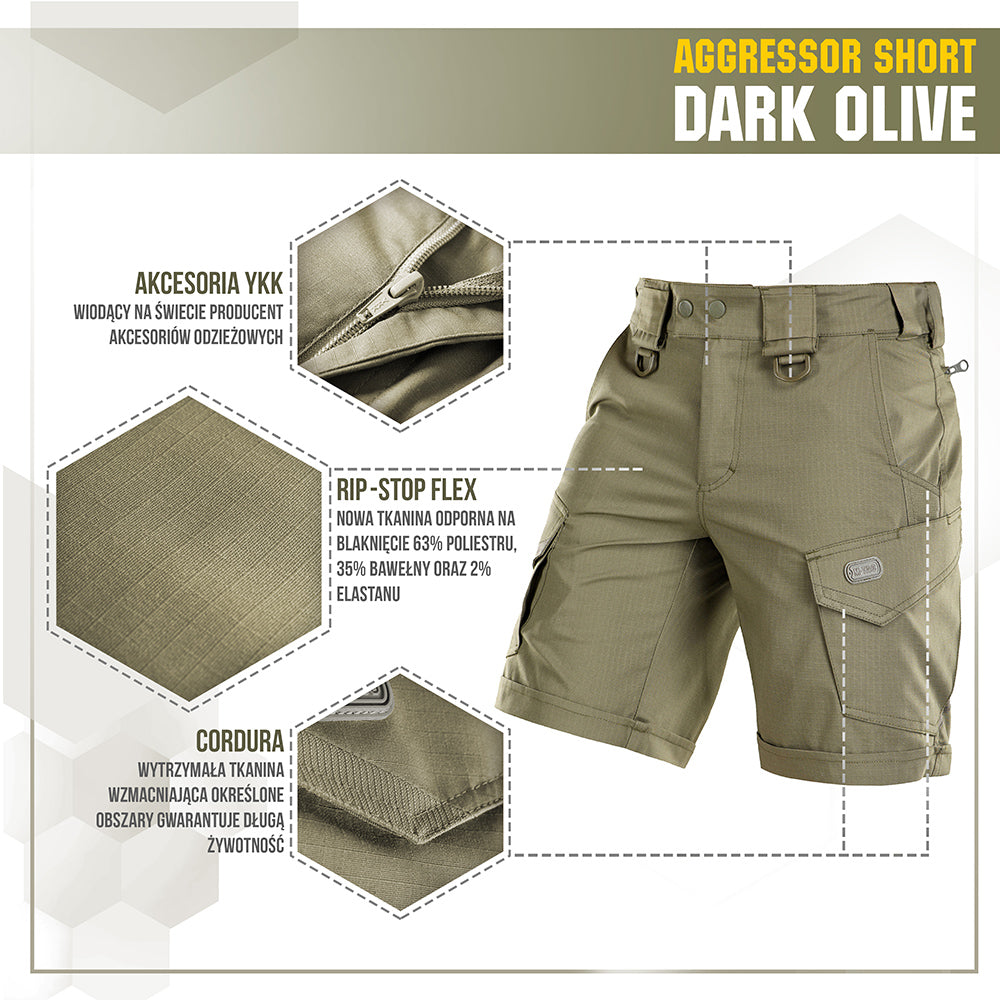 M-Tac shorts Aggressor Short