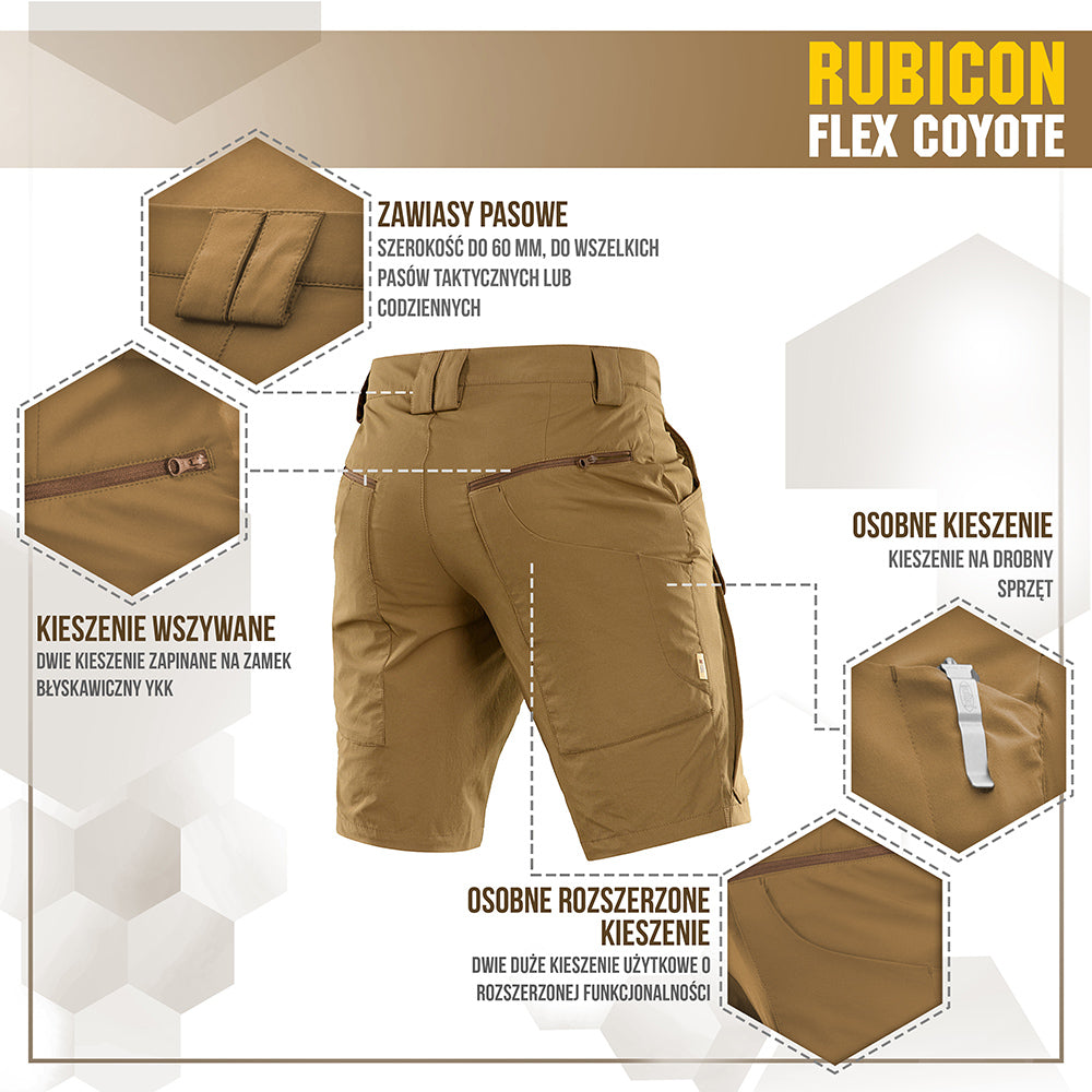 M-Tac shorts Rubicon Flex