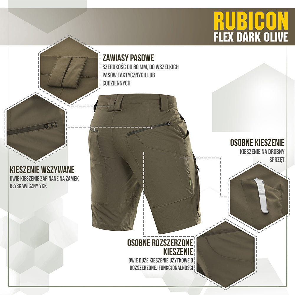M-Tac shorts Rubicon Flex