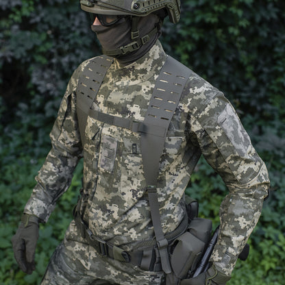 Shoulder Straps for tactical belt Laser Cut