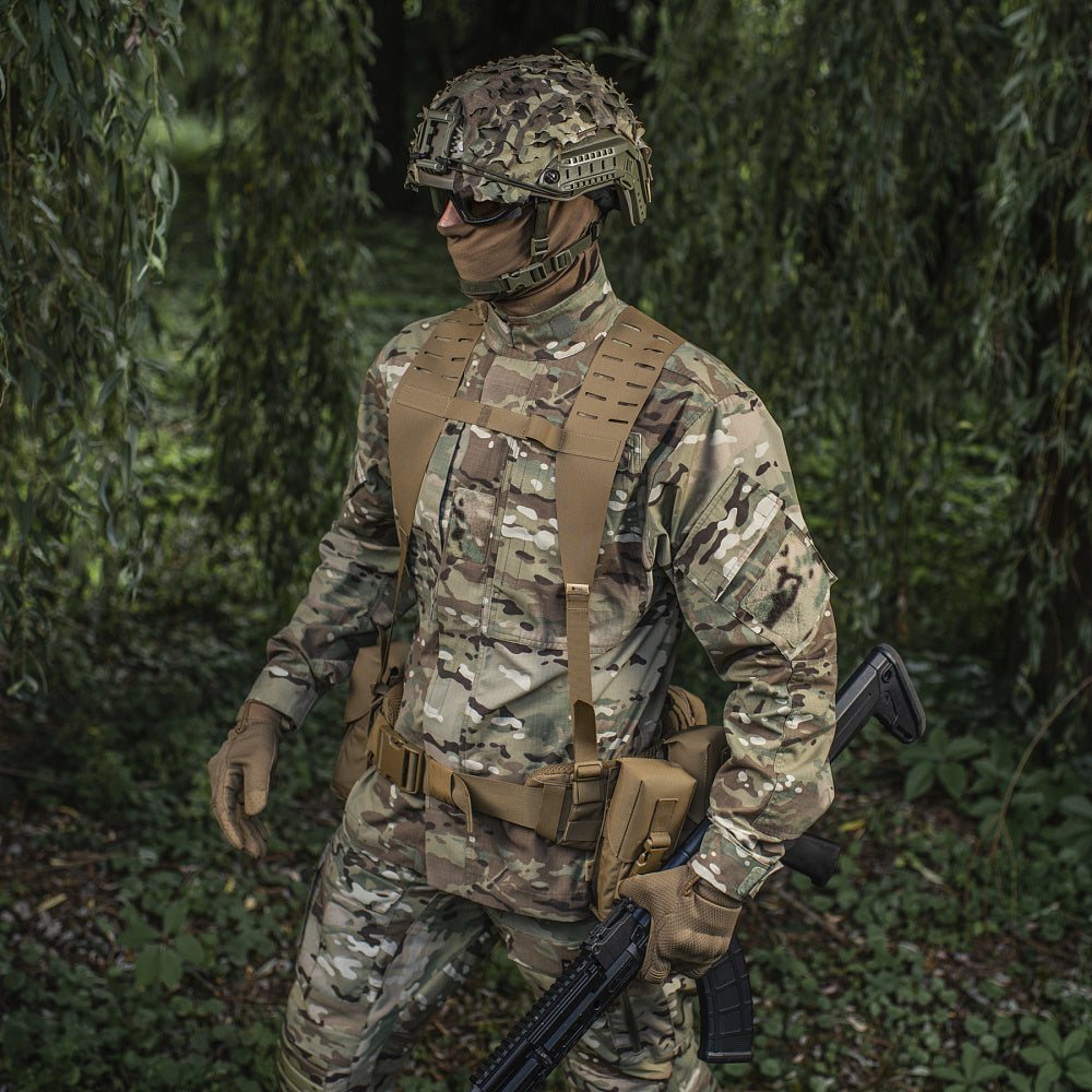 Shoulder Straps for tactical belt Laser Cut