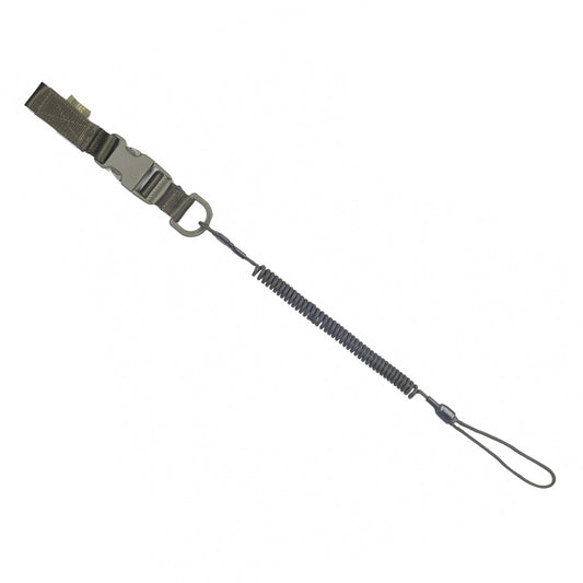 Safety cord Lite combined with D-ring and Fastex