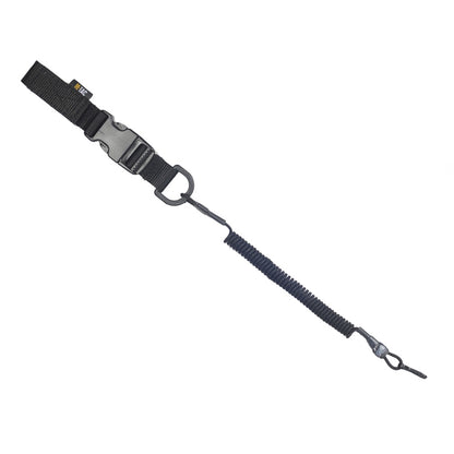Safety Cord Lite for carbine with D-ring and fastex