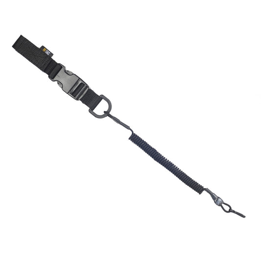 Safety Cord Lite for carbine with D-ring and fastex