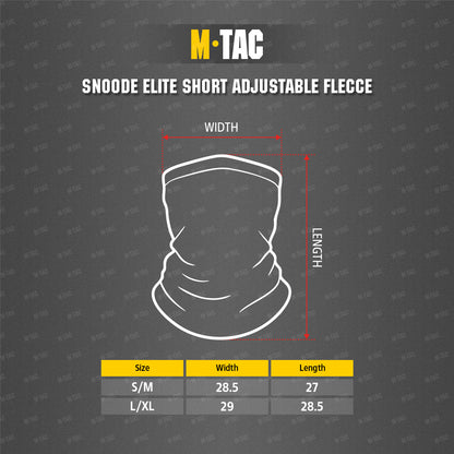 Snoode Elite Short Adjustable Flecce (320/m2)
