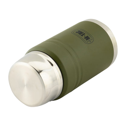 Stainless 750 ml Thermos with folding spoon