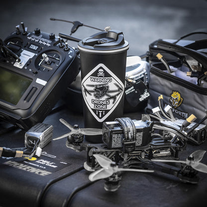 Sticker Drone Zone Reflective Small
