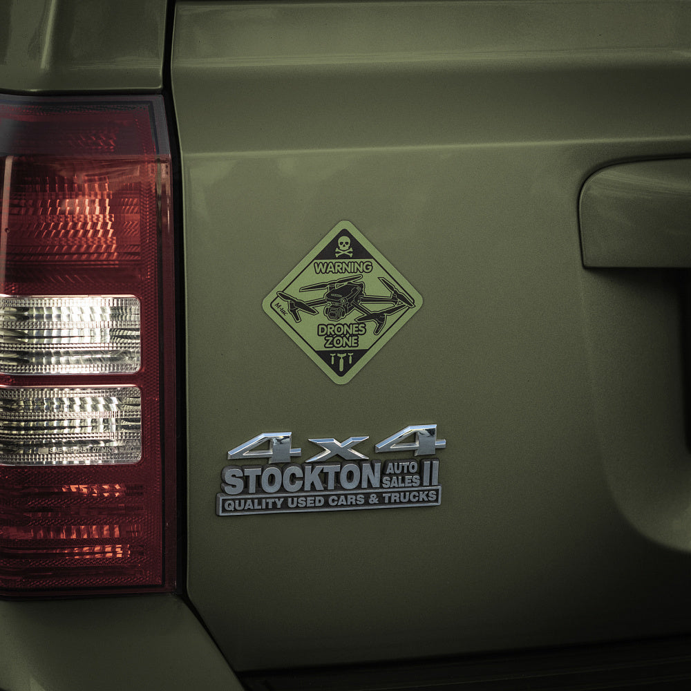 Sticker Drones Zone Small