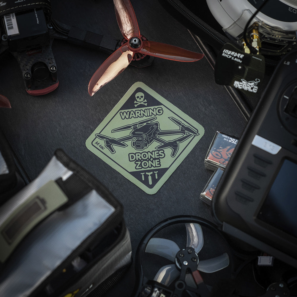 Sticker Drones Zone Small