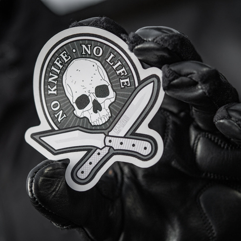 Sticker No Knife-No Life Reflective