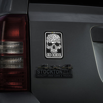 Sticker Old School Large reflective