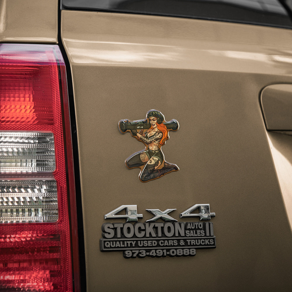 Sticker Tactical girl #10 AT4 Skandinavik