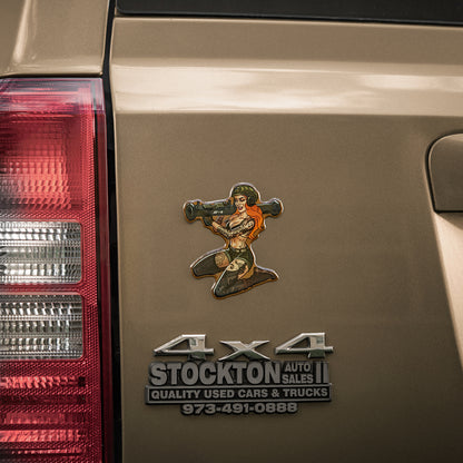 Sticker Tactical girl #10 AT4 Skandinavik