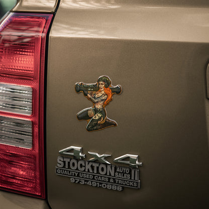 Sticker Tactical girl #10 AT4 Skandinavik