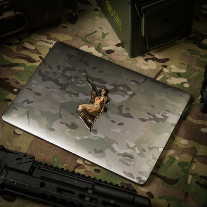 Sticker Tactical girl #9 RPG Skandinavik