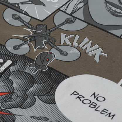 M-Tac T-Shirt Comics Drone Girl