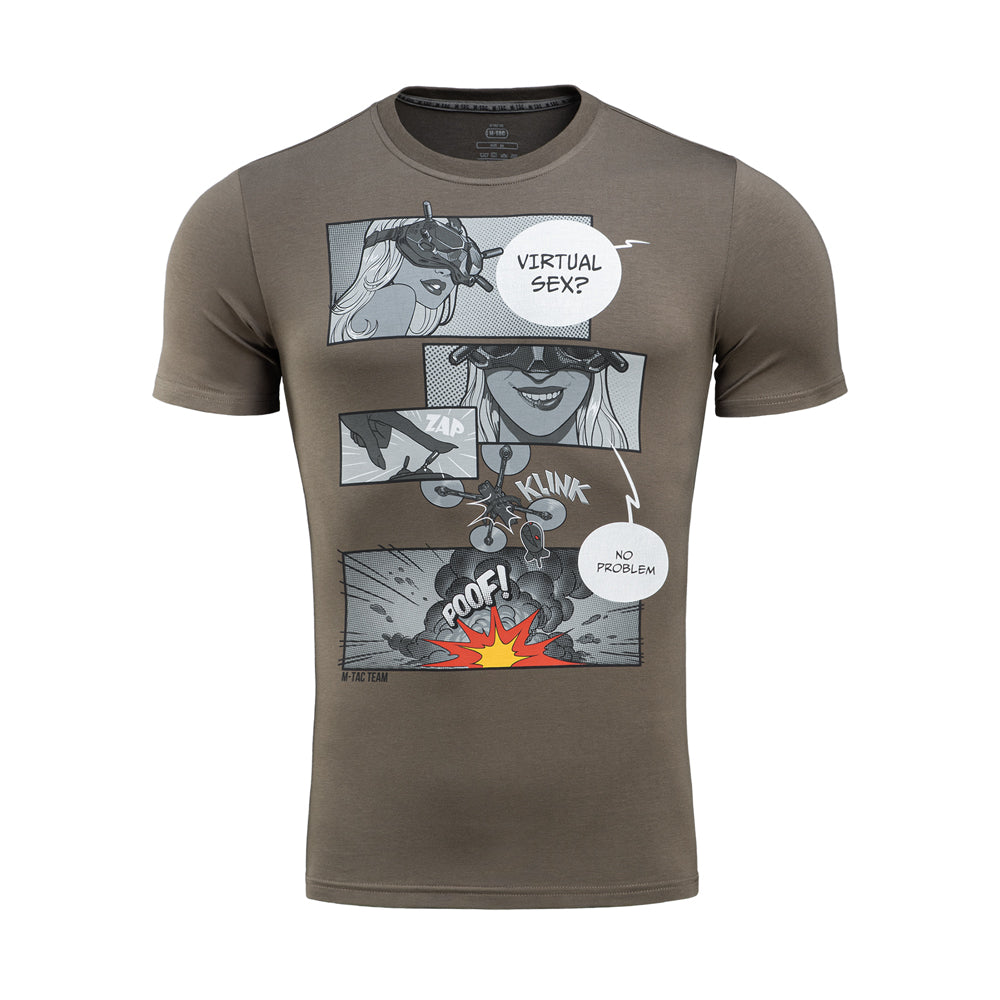 M-Tac T-Shirt Comics Drone Girl