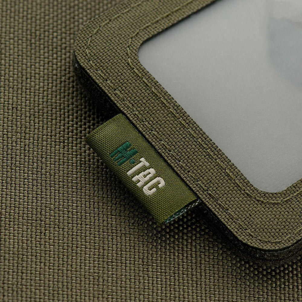 M-Tac Tactical Badge Holder Hanging ID Card Case Hook Surface Draw Cord
