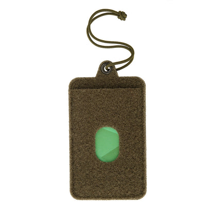 M-Tac Tactical Badge Holder Hook Surface Hanging ID Card Case