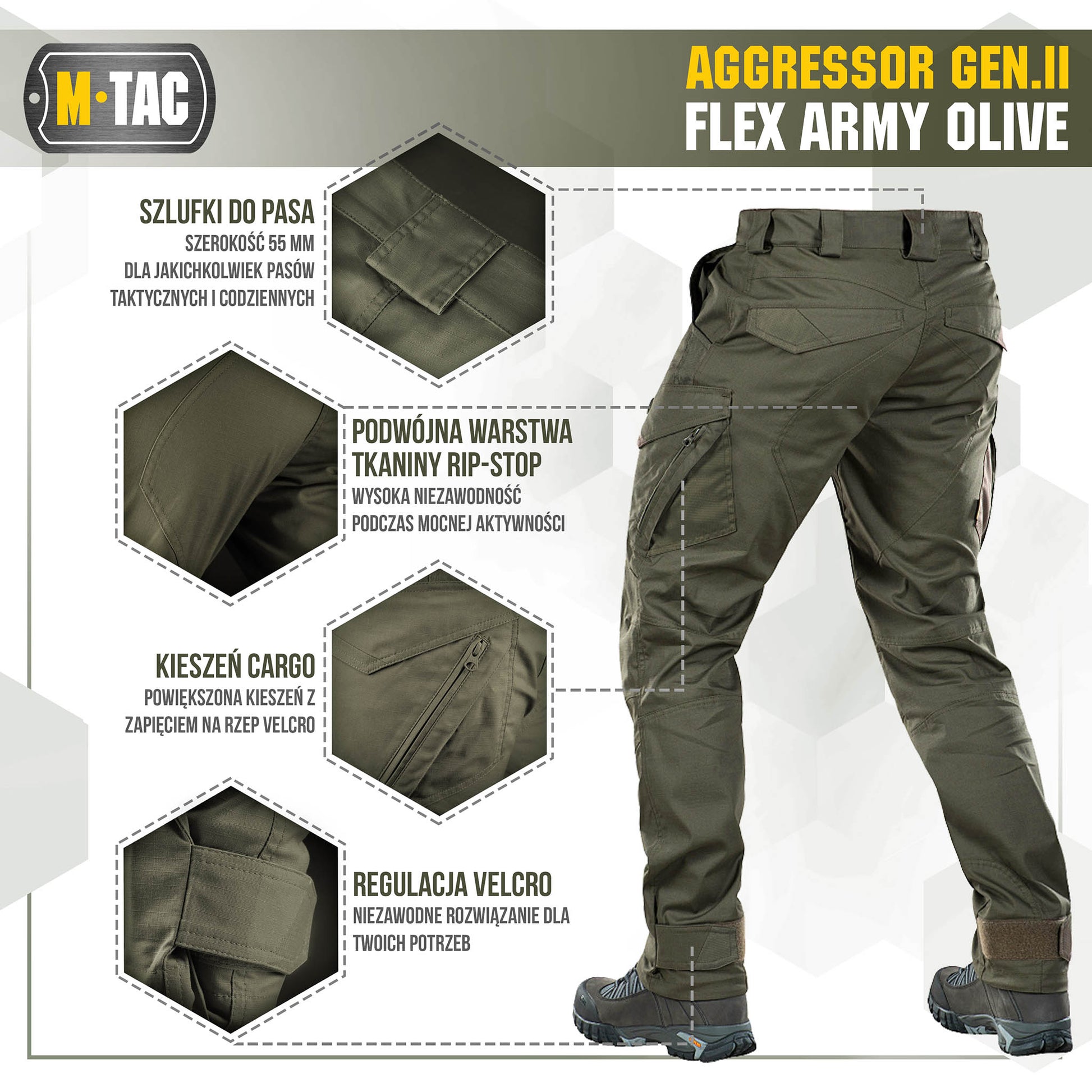 M-Tac tactical pants Aggressor Gen.II Flex