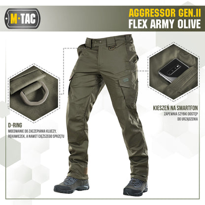 M-Tac tactical pants Aggressor Gen.II Flex