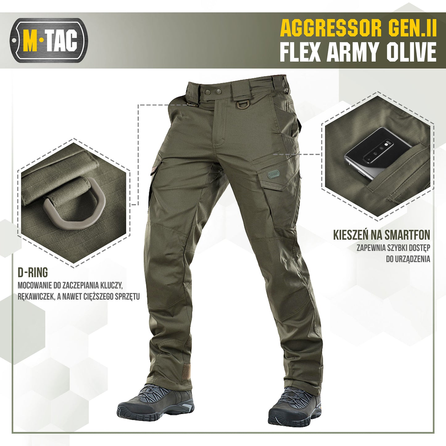 M-Tac tactical pants Aggressor Gen.II Flex