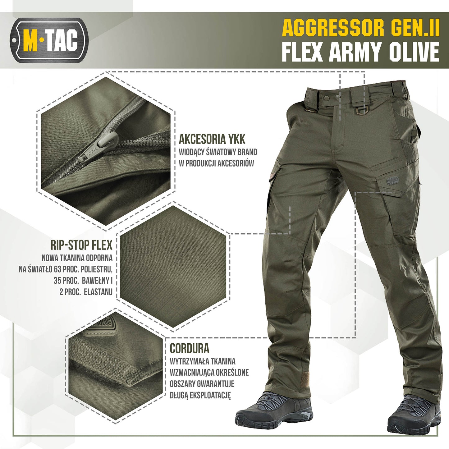 M-Tac tactical pants Aggressor Gen.II Flex