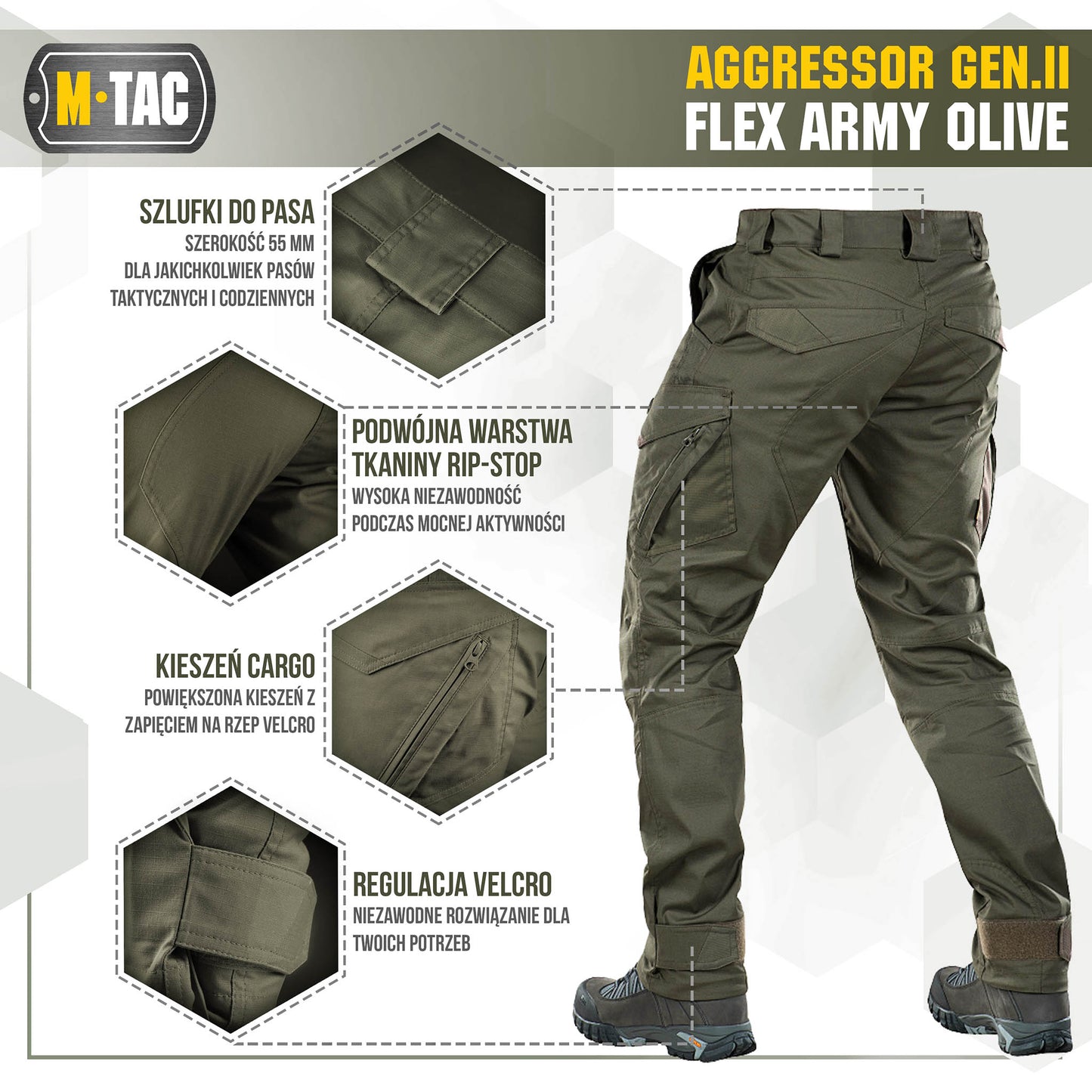 M-Tac tactical pants Aggressor Gen.II Flex