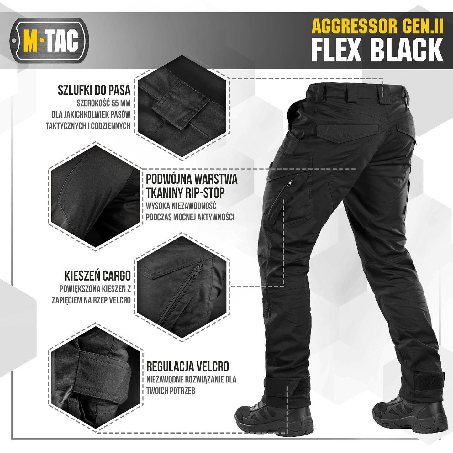 M-Tac tactical pants Aggressor Gen.II Flex