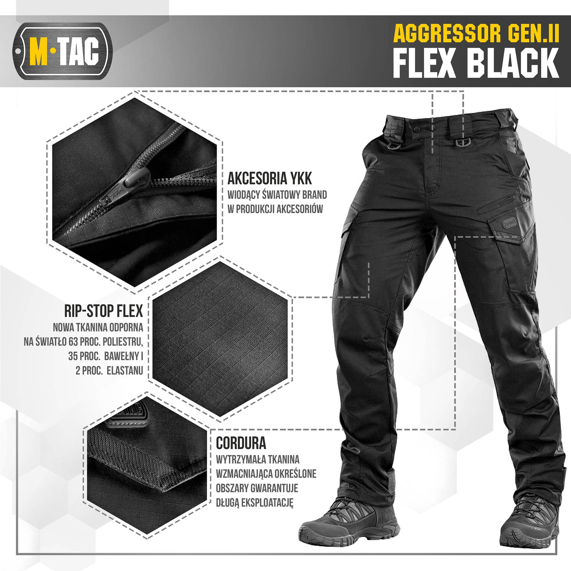 M-Tac tactical pants Aggressor Gen.II Flex