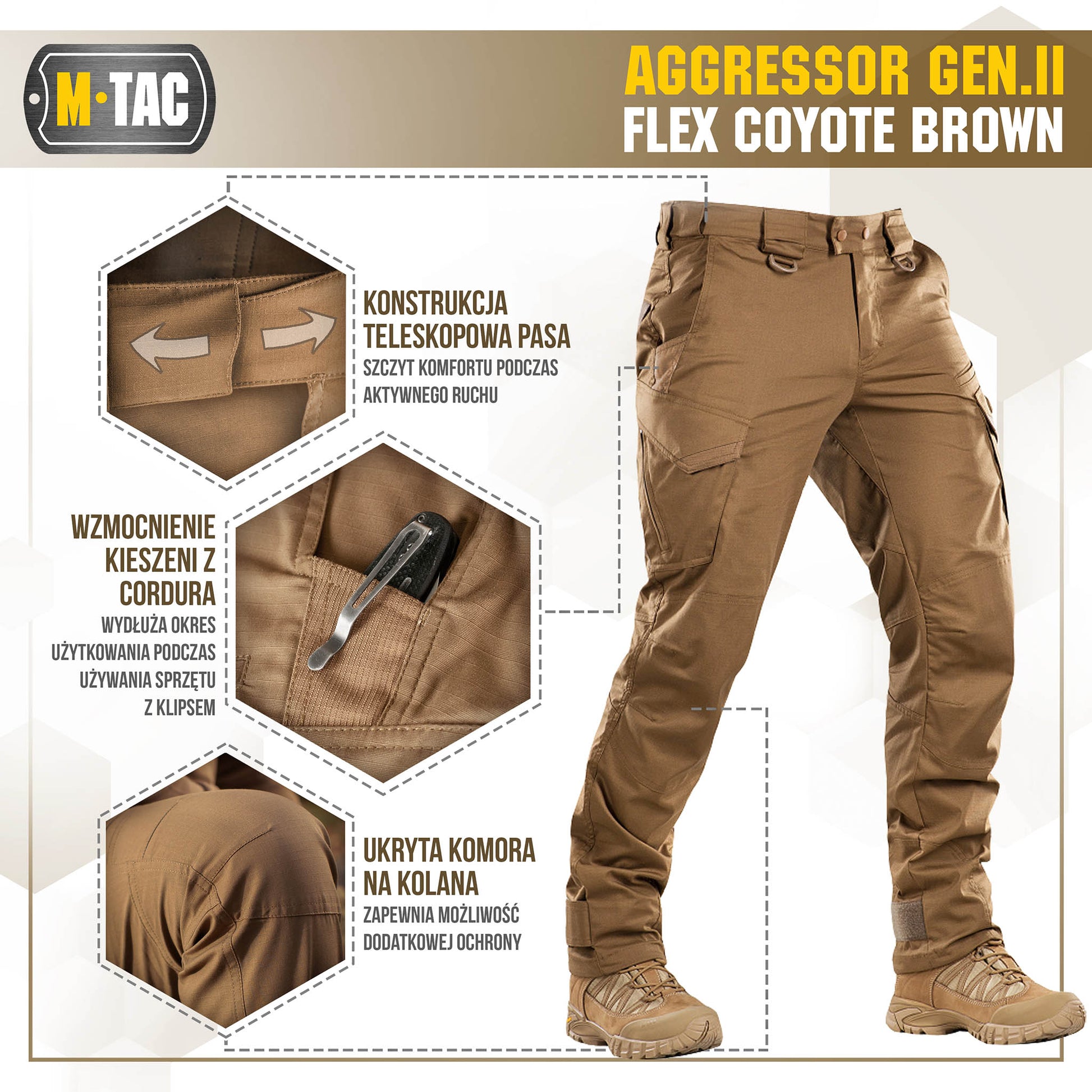 M-Tac tactical pants Aggressor Gen.II Flex