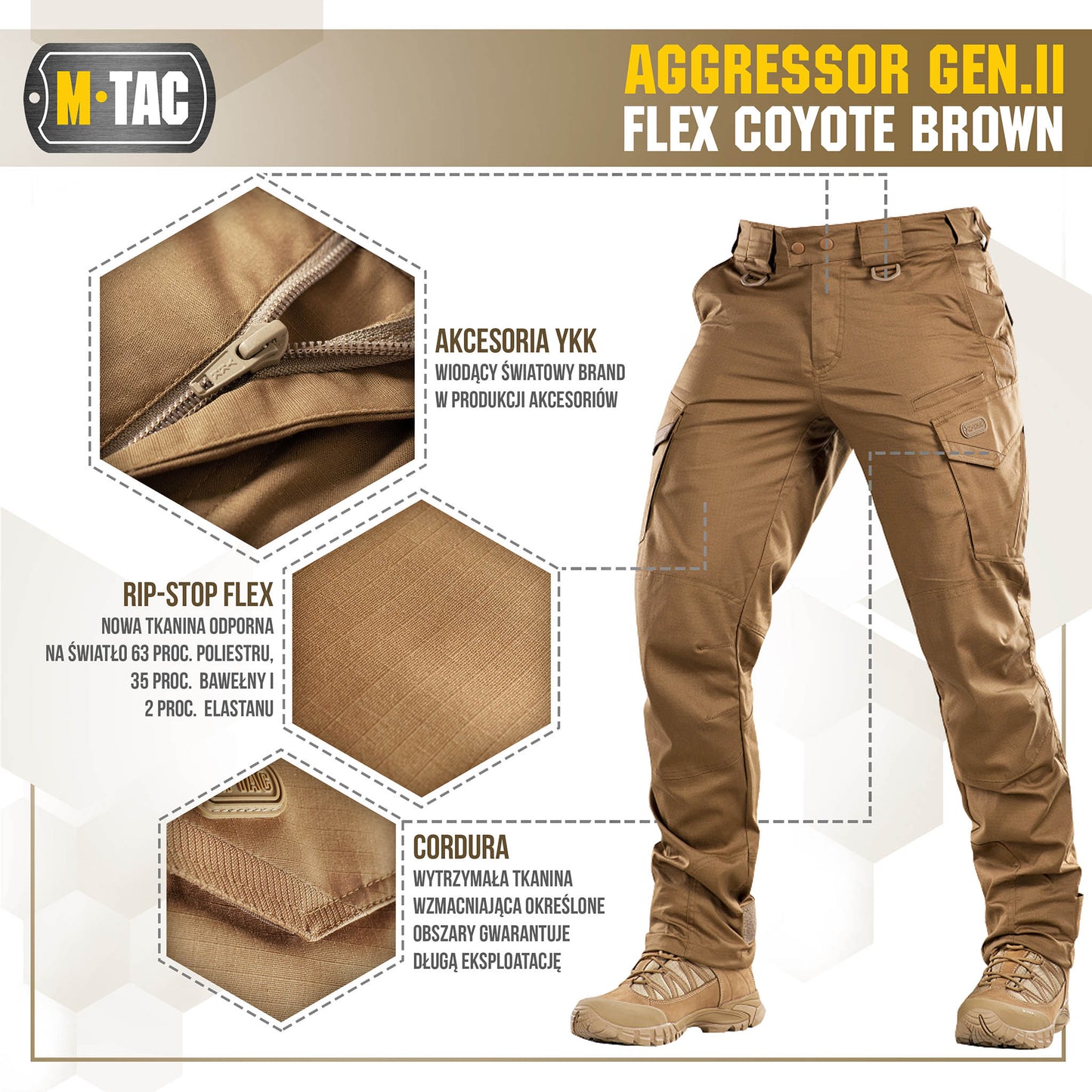 M-Tac tactical pants Aggressor Gen.II Flex
