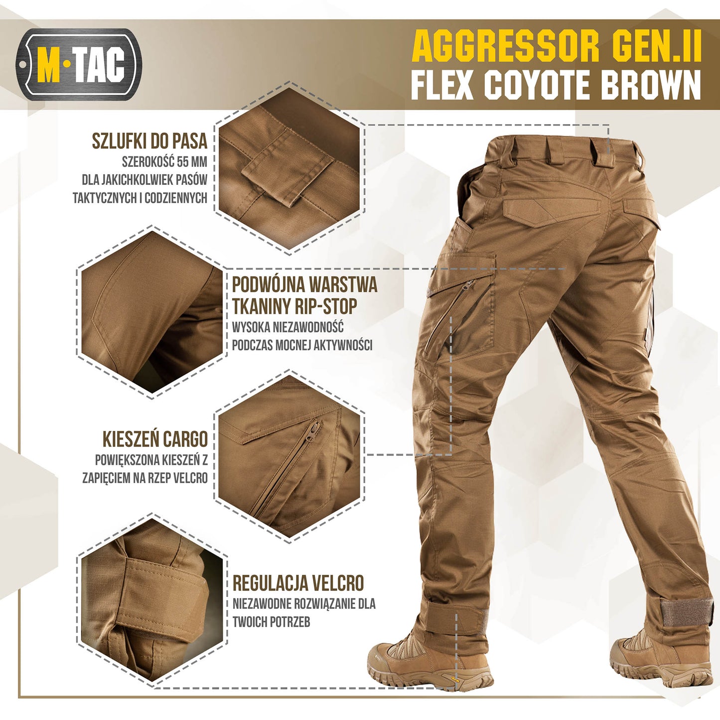 M-Tac tactical pants Aggressor Gen.II Flex
