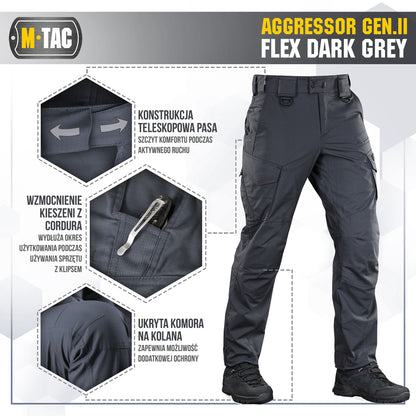 M-Tac tactical pants Aggressor Gen.II Flex